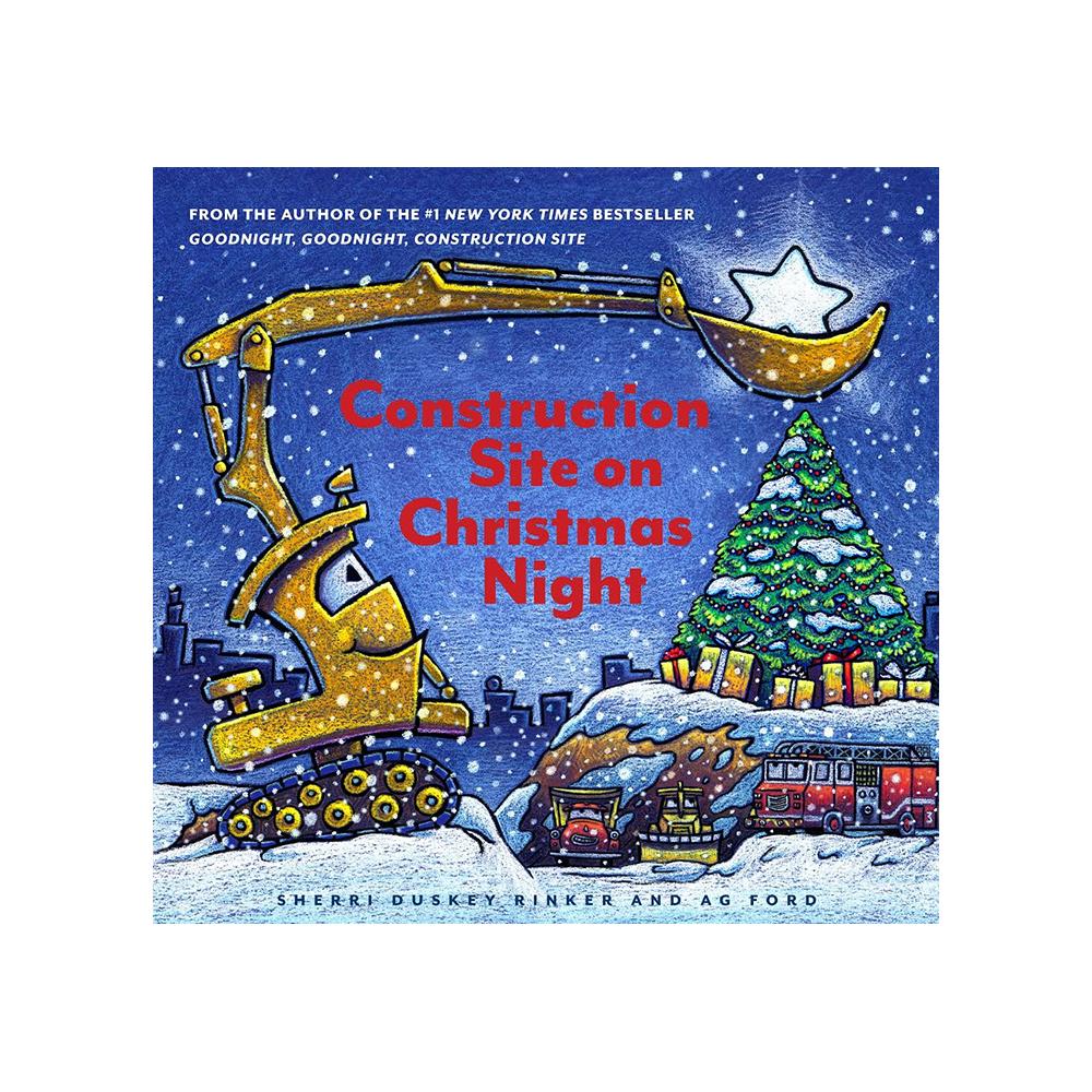 Construction Site on Christmas Night, Children's Book Holiday